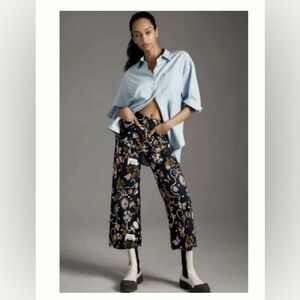 BNWT Anthropologie Maeve Collette wide leg pants